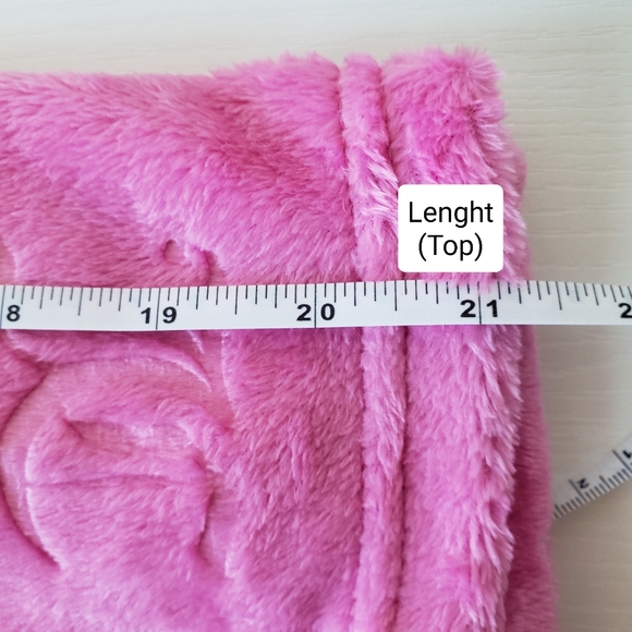 Juicy Couture Soft Velour Set Top and Pants Pink Pajama Set Women XL - Picture 9 of 13